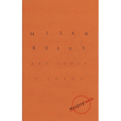 Ako stopy v snehu - Milan Rúfus