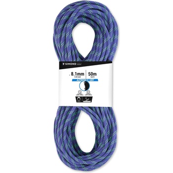Simond Полувъже SIMOND Rappel Alpinism 8.1 Half rope - Blue - размер 50 m (309-0118-0111)