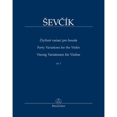 Čtyřicet variací pro housle op. 3