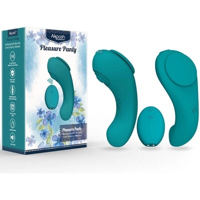 Armony pleasure panty vibrator remote control 3 speeds green