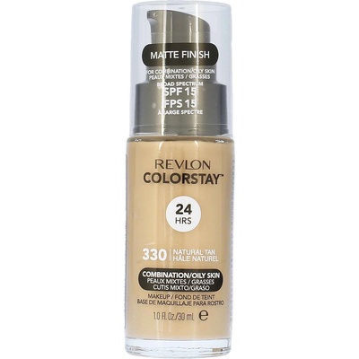 Revlon Colorstay Makeup Combination Oily Skin фон дьо тен за смесена и мазна кожа 30 мл 330 Natural Tan