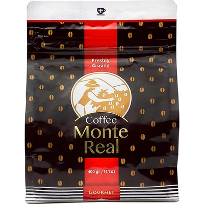 Monte Real Dominican Roasted Bean Coffee zrnková 400 g