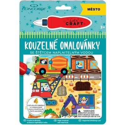 Kouzelné omalovánky Město