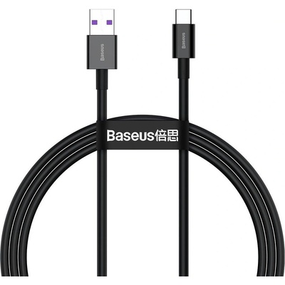 Baseus CATYS-01 Superior Series USB na USB-C, 66 W, 1m, černý
