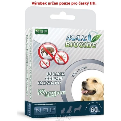 Dr PetCare Max Biocide Collar Obojek proti klíšťatům a blechám pro střední psy 60 cm – Zbozi.Blesk.cz