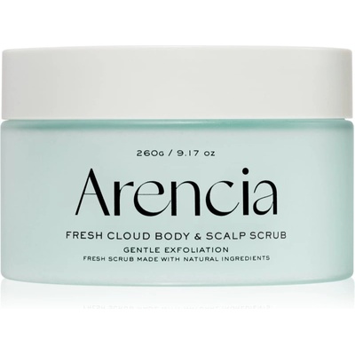 Arencia Fresh Cloud French Mint & Lily фин пилинг за тяло и коса 260 гр