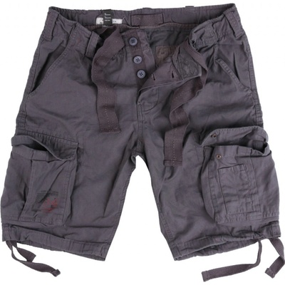 Kraťasy Airborne Vintage shorts antracitové