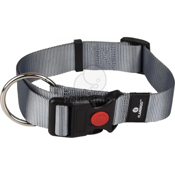 Image 1 of Flamingo Ziggi нашийник, сив 4 x 55-75 см