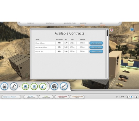 Mining Industry Simulator