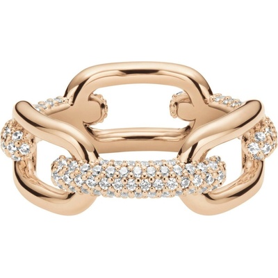 Daniel Wellington prsten ocelový Crystal Link DW00400581
