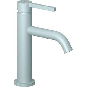 Kludi Nova Fonte - Смесител за умивалник с чучур Push-Open, EcoPlus, матово светло син 20289O415 (20289O415)