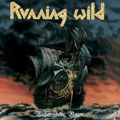 RUNNING WILD - UNDER JOLLY ROGER LP