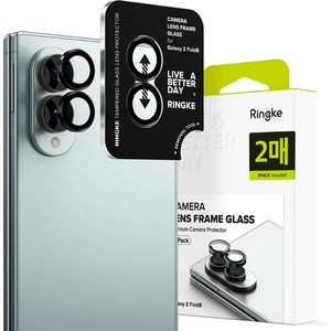 Techsuit Протектор за камера Ringke Camera Lens Frame Glass (2 броя в комплект) - Samsung Galaxy Z Fold8 - Черен (KF2365322)