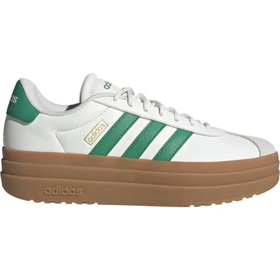 Маратонки Adidas VL Court Bold trainers - White (Core White / Court Green / Gold Met)