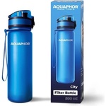 Aquaphor Бутилка Aquaphor City филтрираща, 500ml, сменяем филтър за 150 литра (160010) Филтрираща кана
