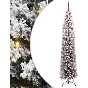 vidaXL С изкуствено коледно дърво с 300 LED светодиода Зелен 210 cm (3395031)