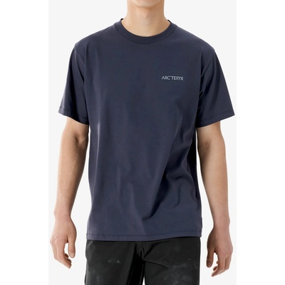 Arcteryx Kragg SL Cotton Blurred Bird SS black sapphire