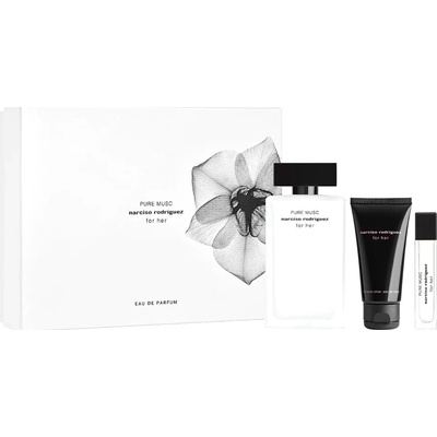 Narciso Rodriguez Pure Musc EDP 100 ml + EDP 10 ml + telové mlieko 50 ml darčeková sada