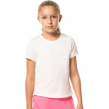 Lucky in Love Тениска за момичета Lucky in Love Core Dynamic High-Low S/S Girls - Бял