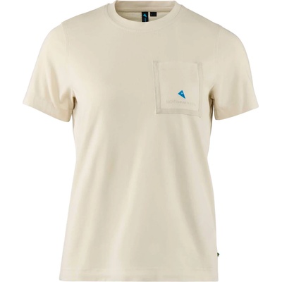 Klättermusen Дамска тениска Klättermusen Women's Root Pocket S/S Tee T-shirt - Clay (916-6431-0113)
