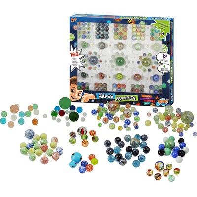 Buki France Игра с мраморни топчета Buki Construction - 163 топчета (BKPM855)