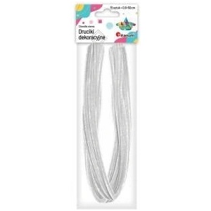 TITANUM Wires 0, 6x50cm 15pcs white