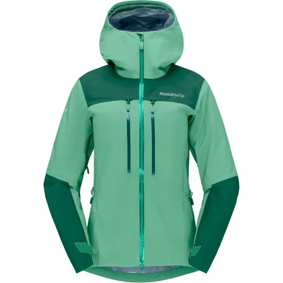 Norrøna Дамско водоустойчиво яке Norrøna Women's Trollveggen GORE-TEX Pro Light Jacket Waterproof jacket - Dark Ivy - размер XS (102-5034-0111)