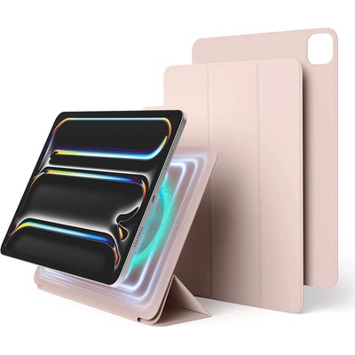 Elago Magnetic Folio Case pre iPad 11 M4 2024 EPADP11-M4-MFLO-SPK Sand Pink