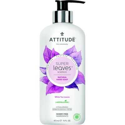Attitude Super Leaves Čajové listy přírodní tekuté mýdlo s detoxikačním účinkem 473 ml