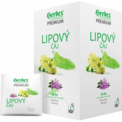 Herbex Lipový Čaj bylinný čaj 20 x 1,5 g