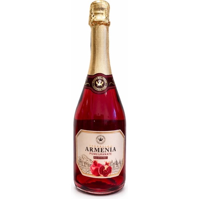 Armenia Sparkling Pomegranate Semisweet 11,5% 0,75 l (holá láhev)