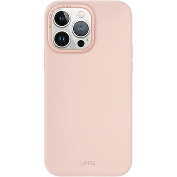 Uniq Кейс Uniq Lino Hue за iPhone 15 Pro Max 6.7"", съвместим с MagSafe, розов (KXG0074348)