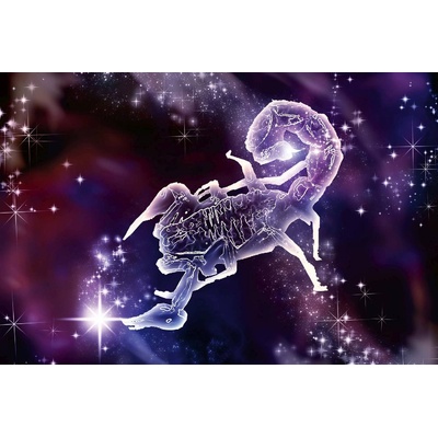 DIMEX ART Флизелинов фототапет зодиакален знак - скорпион 375 x 250 см