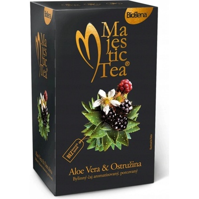 Biogena Majestic Tea Aloe Vera Ostružina 20 x 2,5 g