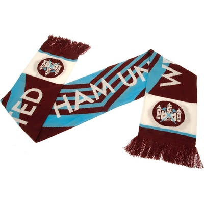 West Ham United FC vínovo modrá retro design