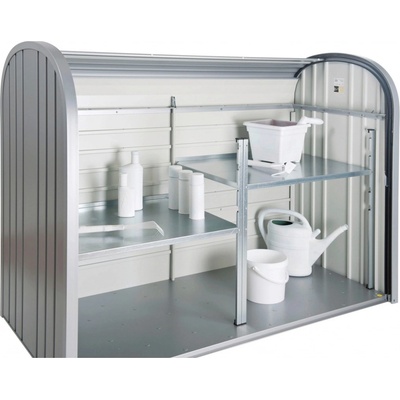 Biohort Regál 160 x 59,5 cm dvojdielny pre prístrešok StoreMax 160