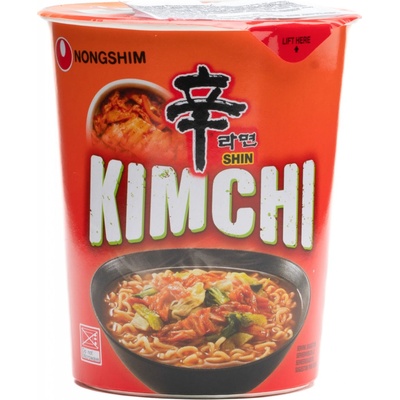 KIMCHI RAMYUN Cup instantná rezancová polievka NONGSHIM 75 g 1 kus