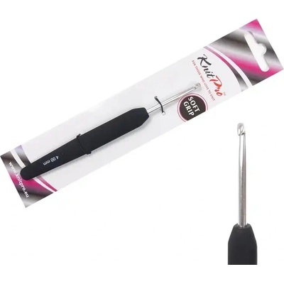 KnitPro Softgrip hliníkový háček 4mm