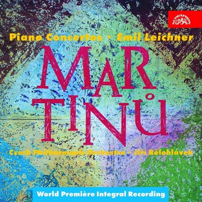 Leichner Emil, Česká filharmonie/Bělohlá - Martinů - Koncerty pro klavír a orchestr č. 1-5, Concertino pro klavír a orch. CD
