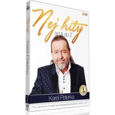 Česká muzika Peterka Karel: Nej hity od A do Z - 3CD (027639)