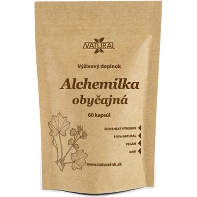 Natural Alchemilka obyčajná 550 mg 60 veg. kapsúl