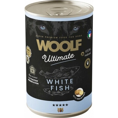 Woolf Ultimate Adult Dog White Fish and Potatoes 400 g