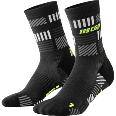 CEP Чорапи CEP CEP the run limited 2024.2 socks, mid-cut Черен Velikost V