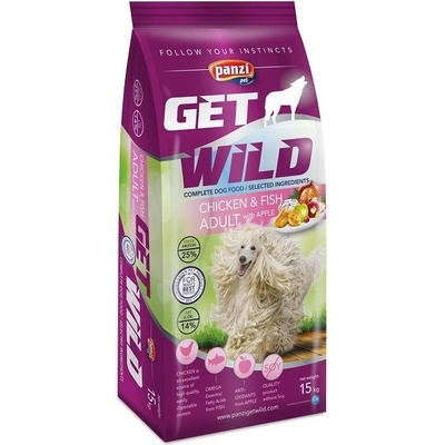 GetWild Adult Chicken & Fish 16 kg