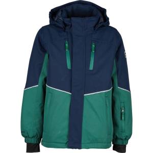 Stoic Детско зимно яке Stoic Kid's NorrhultSt. Snow Jacket Winter jacket - Navy / Amazon Green - размер 92 (EU) (703-3934-0211)