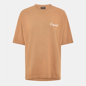 Dsquared2 Тениска DSQUARED2 Men's DSQ Signature Oversized T-Shirt - Chocolate