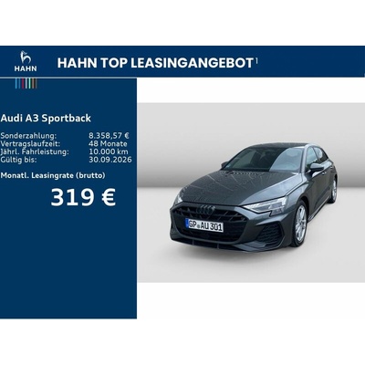 Audi A3 TDI S-line Sportback 110 kW