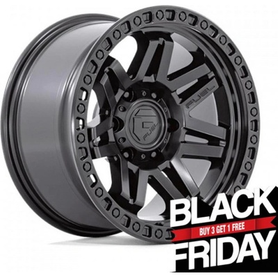 FUEL D810 SYNDICATE 9x17 5x127 ET-12 blackout