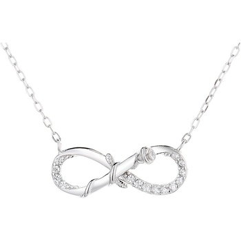 DELIS Сребро 925, jw1247, модел безкрайност, с родиево покритие (jw1247)