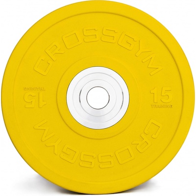 TRINFIT Kotouč Bumper Plate gumový 15 kg 50 mm CrossGym